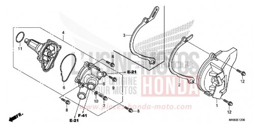 POMPE A EAU CBR1000SF de 2015